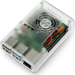 JustPi Obudowa z wentylatorem Raspberry Pi 4B (DNG-16791)