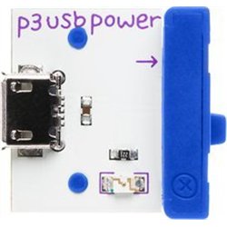 LittleBits power (USB), Power module, littleBits, Blue, White, 95.2 mm, 190.5 mm, 12.7 mm