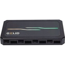 Gelid Gelid Solutions Amber 8 Pro Lüfter und ARGB Steuerung - 8x PWM & 10x ARGB Anschlüsse