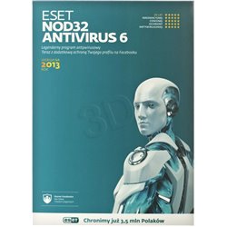 ESET NOD32 Antivirus na 1 urządzenie na 24 miesiące  (NA-K1D2Y)