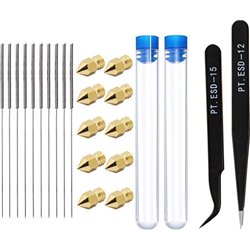 OEM Zestaw do wymiany i konserwacji dyszy MK8 - 0,4mm