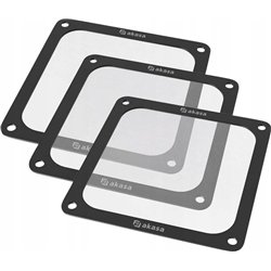 Akasa AKASA prachový filtr Silná magnetická nylonová síťovina, 120mm, 3-pack