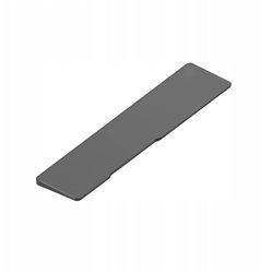 Nuphy - Mono Wrist Rest - Podkładka pod Nadgarstek do Klawiatury niskoprofilowej Acrylic Noir 96%