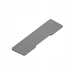 Nuphy - Mono Wrist Rest - Podkładka pod Nadgarstek do Klawiatury niskoprofilowej Acrylic Noir 75%