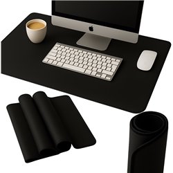 Podkładka Pod Myszkę Mysz Laptopa Na Biurko Gamingowa Czarna 100 cm x 50 cm