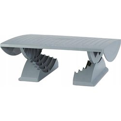 Maul MAUL ergonomische Füßstütze Pro 45x39cm grau