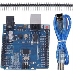 Rosfix MODUŁ ACS AMTEL AMTEGA328 PRZEZNACZONY DO ARDUINO UNO LISTWA 40X KABEL USB