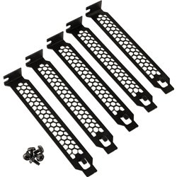Kolink Kolink PCI Slotblenden - 5 Stück, schwarz