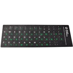 STICKER KEYBOARD BLCK LT/RU LETTERS
