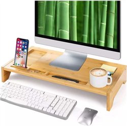Hedo Bambusowa podstawka pod monitor
