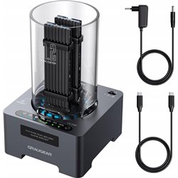 Graugear Graugear Klon-Station für M.2-NVMe-SSD - mit Lüfter und One-Touch-Klontaste