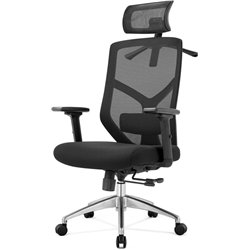 Angel Fotel biurowy ergonomiczny Rosa czarny ANGEL