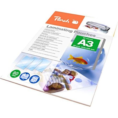 Peach folia laminacyjna A3, 80mic (25szt)
