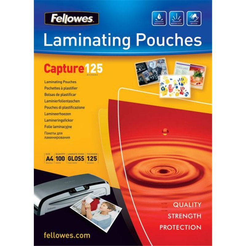 Fellowes folie do laminowania 125 µ 65x95 mm, 100 szt. (5306702)