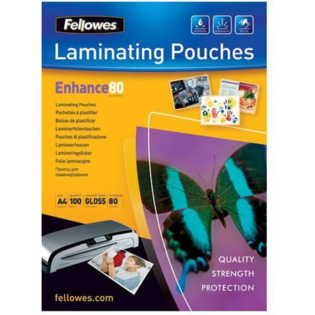 Fellowes Folia laminacyjna A4 2x80mic (5306101) 100szt