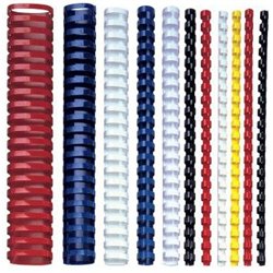 Argo Grzbiet do bindowania plastikowy 22mm 50szt. czarny (36K034A)