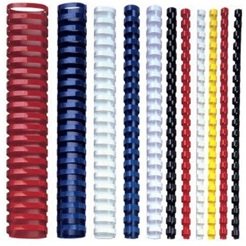 Argo Grzbiet do bindowania plastikowy 22mm 50szt. czarny (36K034A)