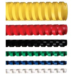 Opus Plastikowe grzbiety do bindowania 6mm czarny (ib06CZA)