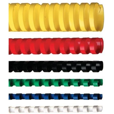 Opus Plastikowe grzbiety do bindowania 6mm czarny (ib06CZA)