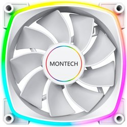 Montech Montech RX140 PWM ARGB Reverse Lüfter- 140mm, weiß