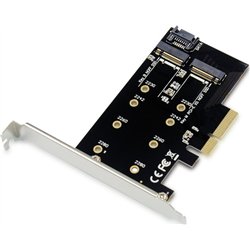 Conceptronic CONCEPTRONIC PCI Express Card 4-Port M-Key M.2 - PCIe-NVMe