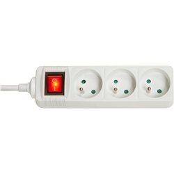 Listwa zasilająca Lindy 3-Way French Schuko Mains