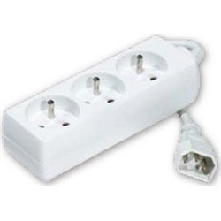 LOGON 3 way power strip for UPS system 1,5 m