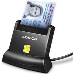 Axagon Czytnik kart identyfikacyjnych CRE-SM4N USB-A StandReader