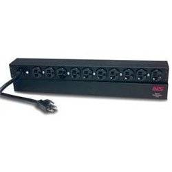 APC Basic Rack-Mount PDU - Steckdosenleiste (Rack - einbaufahig) - Wechselstrom 120 V - 2.4 kW - Eingabe, Eingang NEMA 5-20 - Au