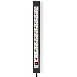 Listwa przeciwprzepięciowa Nedis 10 gniazd kabel 3m