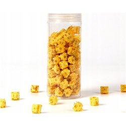 Keychron Gateron Cap V2 Golden-Yellow Switch Set, Key Switches (Yellow, Pack of 110)