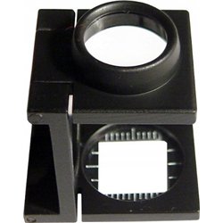 Carton Lupa tkacka x10 z podziałką skala 1,0mm