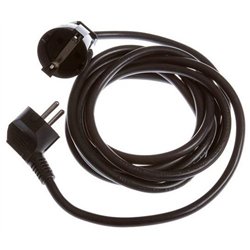 EXT CORD KF-GBY5-01P 3X1.5 3M 1P BLACK