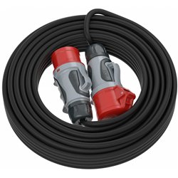Przedłużacz siłowy KERG W2253 20m 51,5mm2 H05RR-F 400V czarny