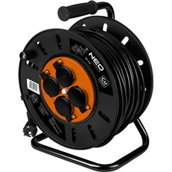 Neo Przedłużacz bębnowy 50m, 3x2.5mm2