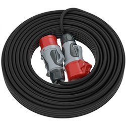 Przedłużacz siłowy KERG W2252 30m 51,5mm2 H05RR-F 400V czarny