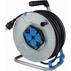 Sourcing Extension cord with 4 sockets AS-SCHWABE H05RR-F 3G1,5 50m