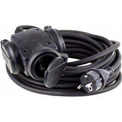 Sourcing Extension cord with tripod AS-SCHWABE H07RN-F 3G1,5 25m