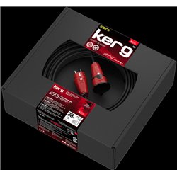 Przedłużacz KERG W2228 30m 31,5mm2 H05RR-F 250V czarny