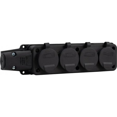 F-Elektro Listwa Gumowa Do Przedłużacza 4X230V 16A F6.0373 F_Elektro