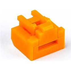 Smartkeeper SMARTKEEPER Basic RJ45 Port Lock 100 - 100x záslepka, oranžová