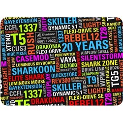 Sharkoon Sharkoon 20 Years Limited Edition Mouse Mat, gaming mouse pad (multicolored)