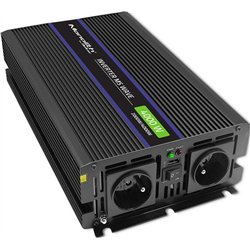 Przetwornica Qoltec Przetwornica napięcia Monolith 4000 MS Wave | 12V na 230V | 2000/4000W | USB
