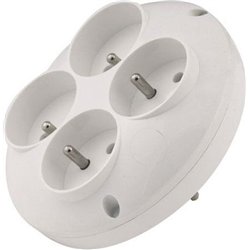 Elgotech Rozgałęźnik wtyczkowy 4-gniazda z/u RO-40