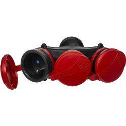 AWTools AWTOOLS ROZGAŁĘŹNIK EXTREME POTRÓJNY Z KLAPKAMI IP54 16A