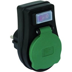 REV IP44, czarno-zielony - 0020190502