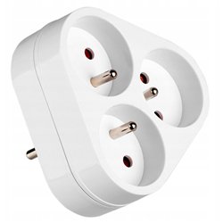 Rozgałęźnik sieciowy 3x 2P+0 3500W 230V VA0133 VAYOX