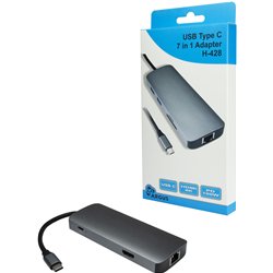 Dockingstation USB-C Argus 7in1