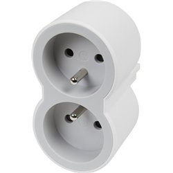 Legrand Rozgałęźnik 2x2P+Z B/S 049431