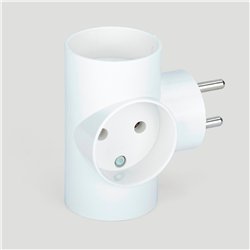 Montis Rozgałęźnik potrójny R-30 bez uziemienia MT063 Montis